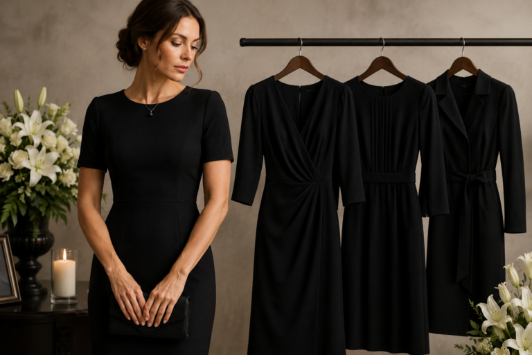 Best Black Dress for Funeral