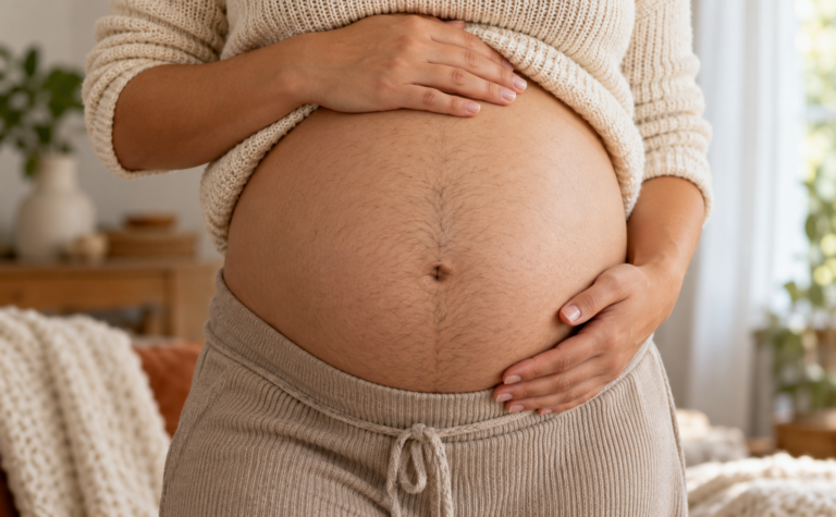 Belly Hairs Pregnancy
